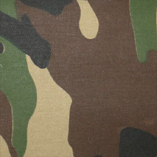 Woodland Camo Fabric