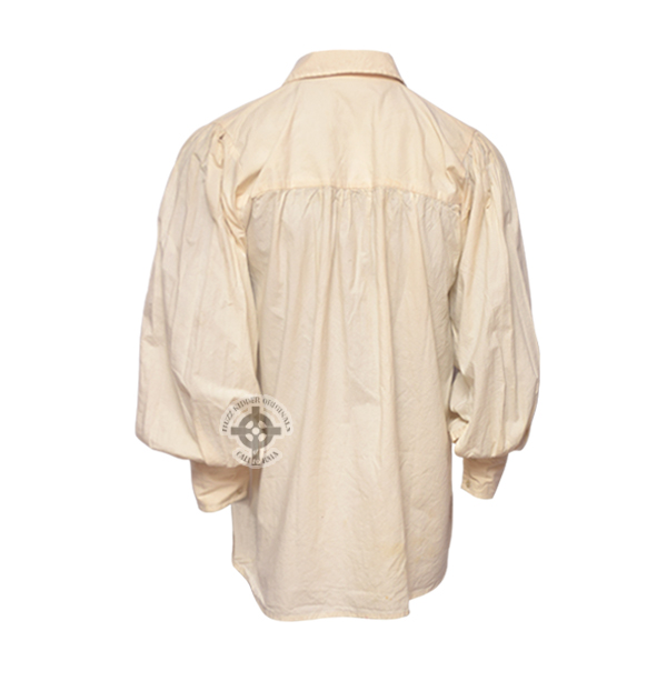 Mens 17 Century Cream Color Shirt - OK Original Kilt